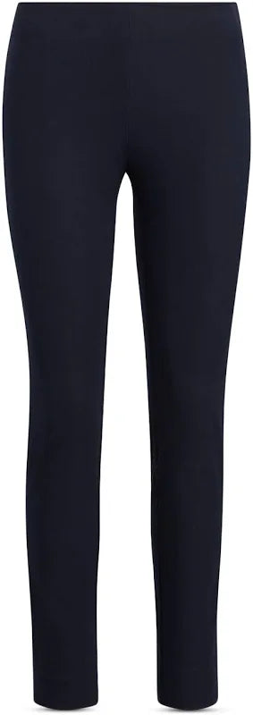 Lauren Ralph Lauren Womens Knit Skinny Dress Pants Lauren Navy 4
