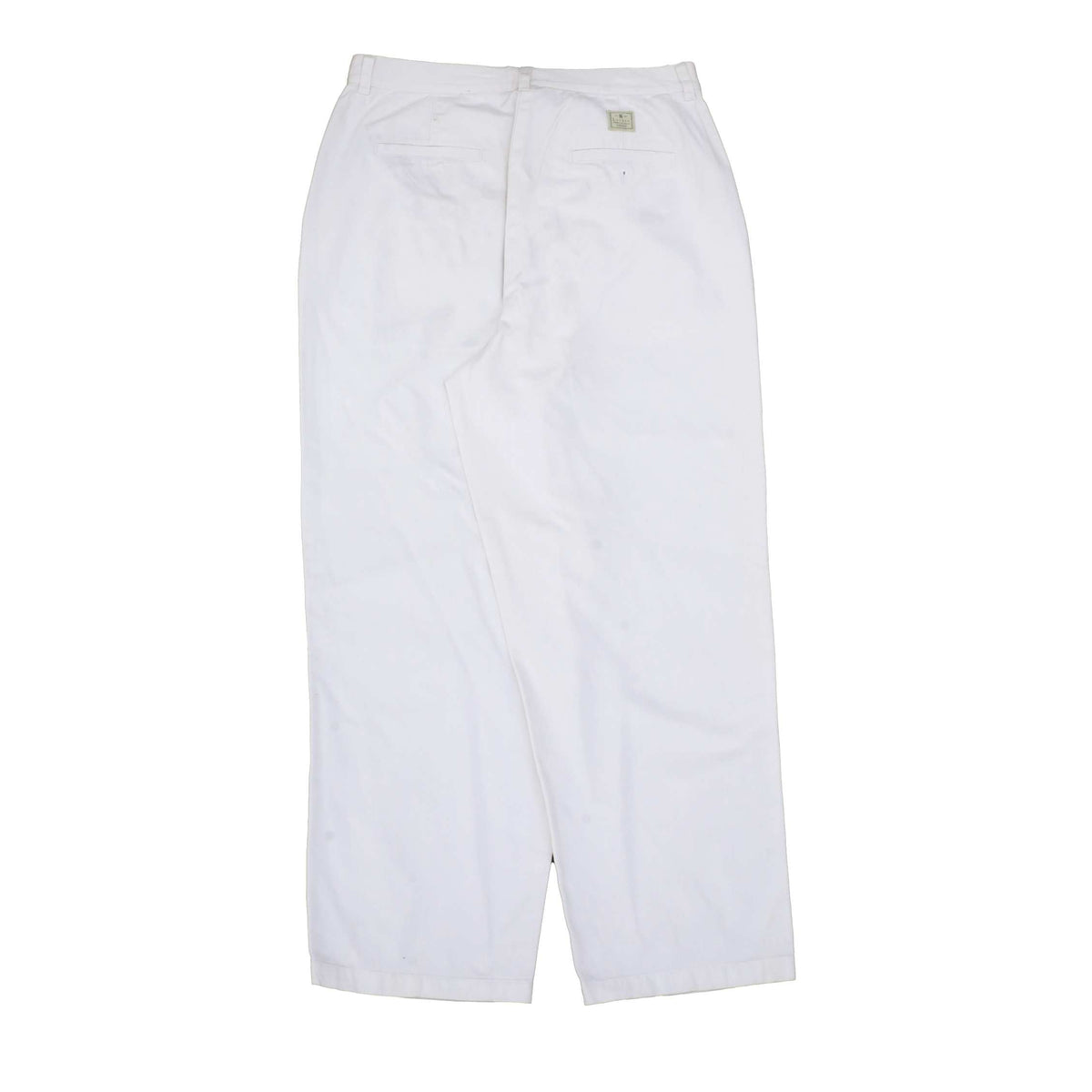 RALPH LAUREN Chino Trousers Pant White Womens UK14