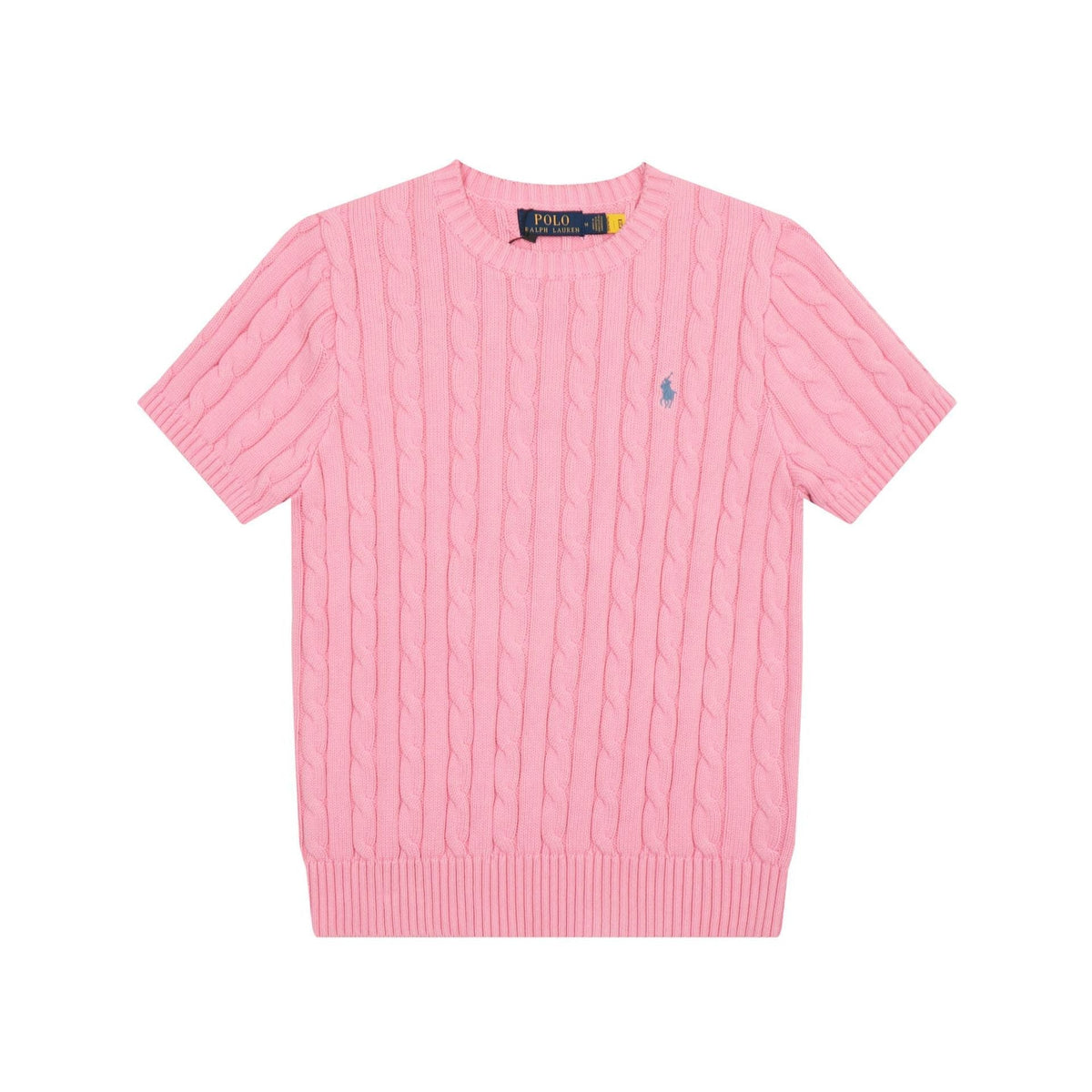Ralph Lauren Knitted sweaters Ralph Lauren Knitted Short Sleeved Shirt Small Standard Twist Knitted Crew Neck Short Sleeve
