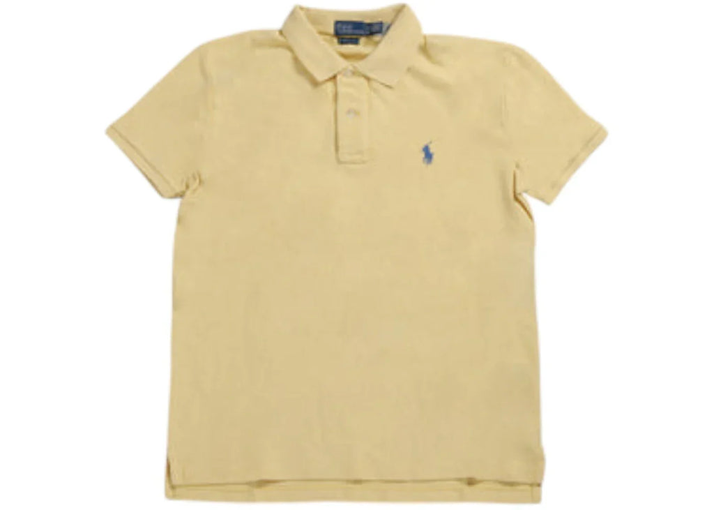 Polo Ralph Lauren Knit Collar Polo Shirt Wicket Yellow