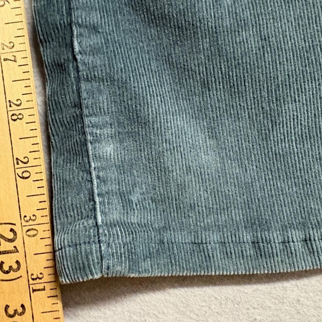 Polo Jeans Co Ralph Lauren Corduroy Pants Womens 4 Green Bootcut Stretch