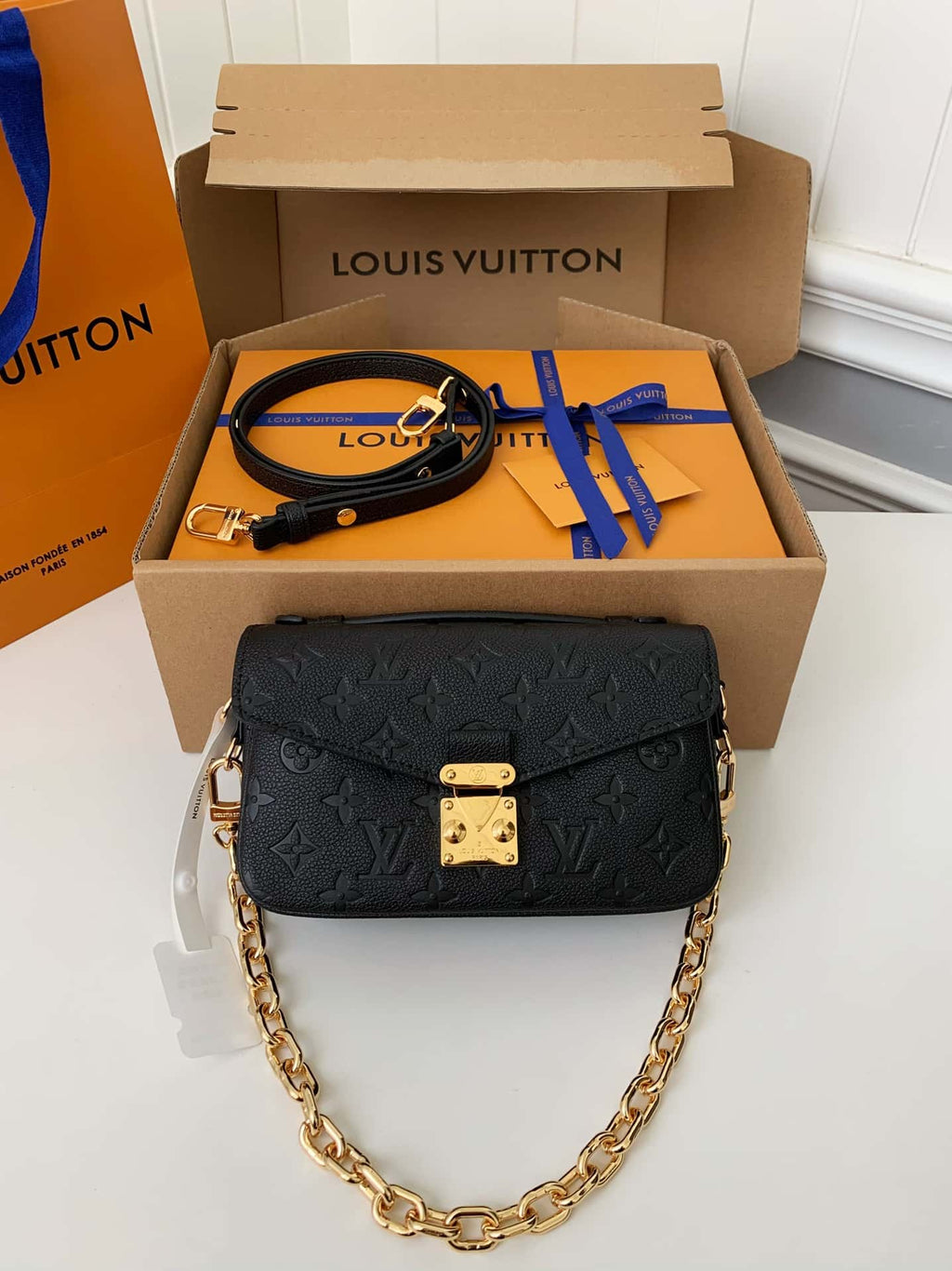 Louis Vuitton Monogram Empreinte Handbag