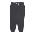 Womens Polo Ralph Lauren Black Jogger Cotton Blend  Trousers Womens UK6