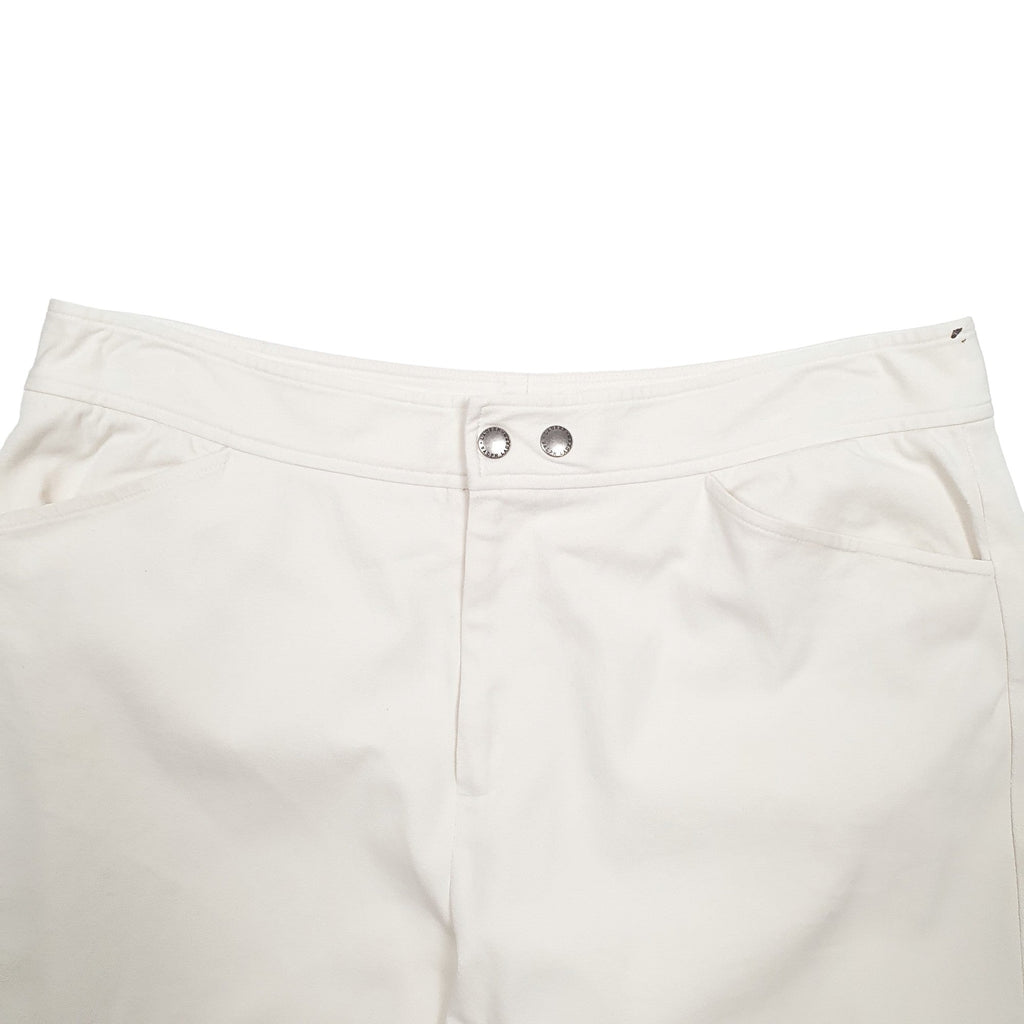 Womens Ralph Lauren Stretch Fit Cream Chino Cotton Blend  Trousers UK14